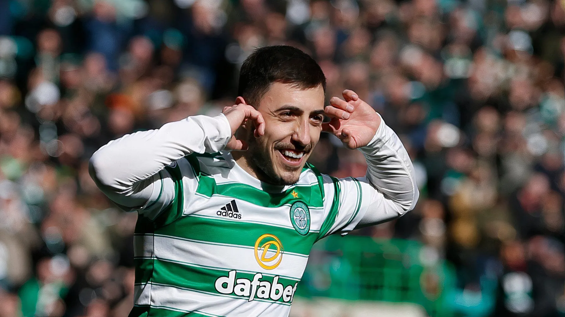Hậu vệ cánh Josip Juranovic thi đấu cho Celtic