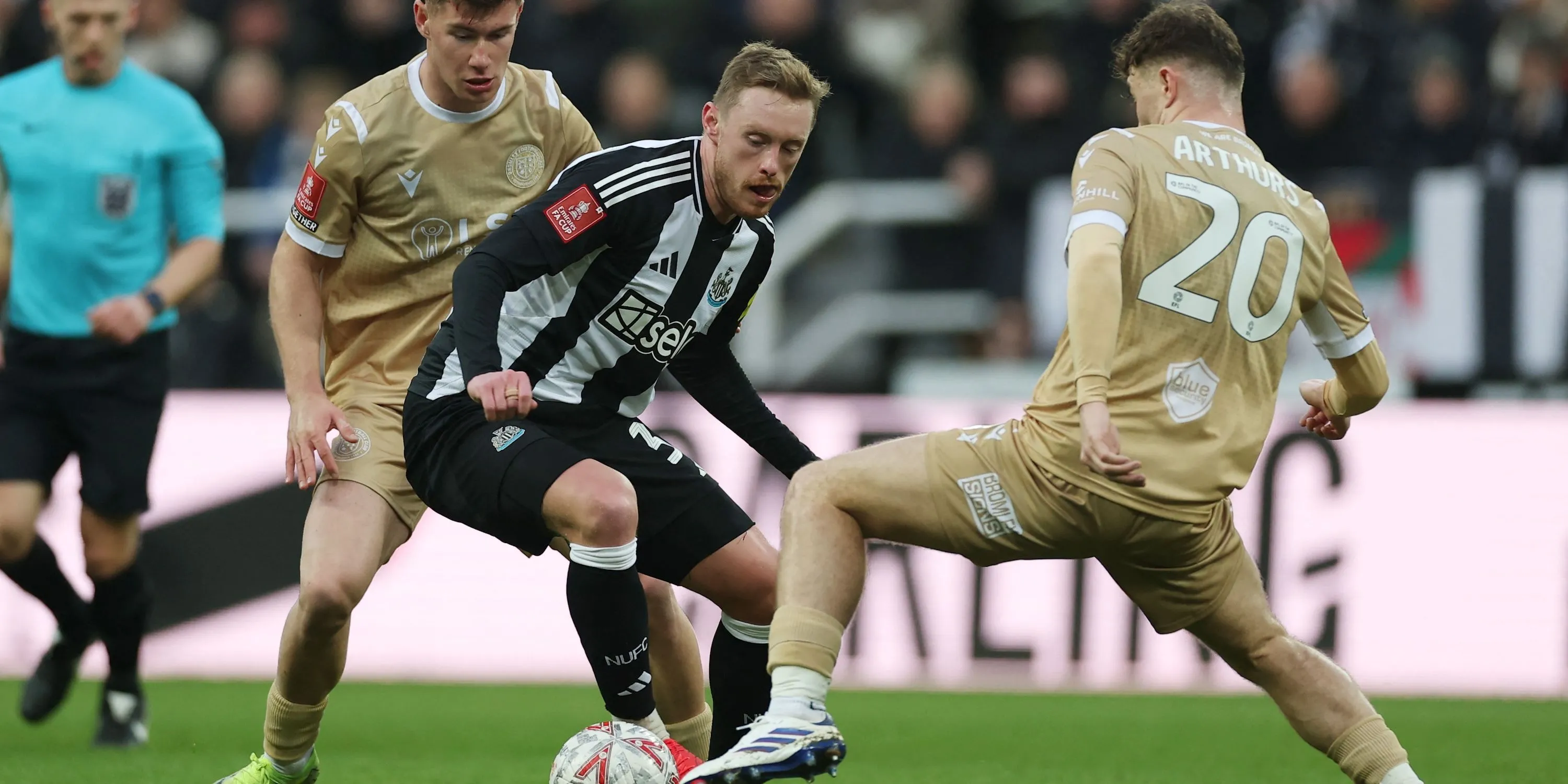 Sean Longstaff của Newcastle United trong trận đấu