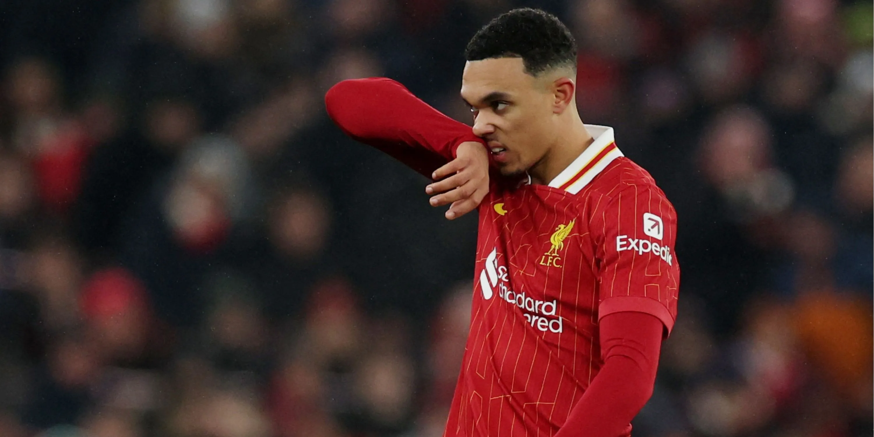 Trent Alexander-Arnold trong màu áo Liverpool