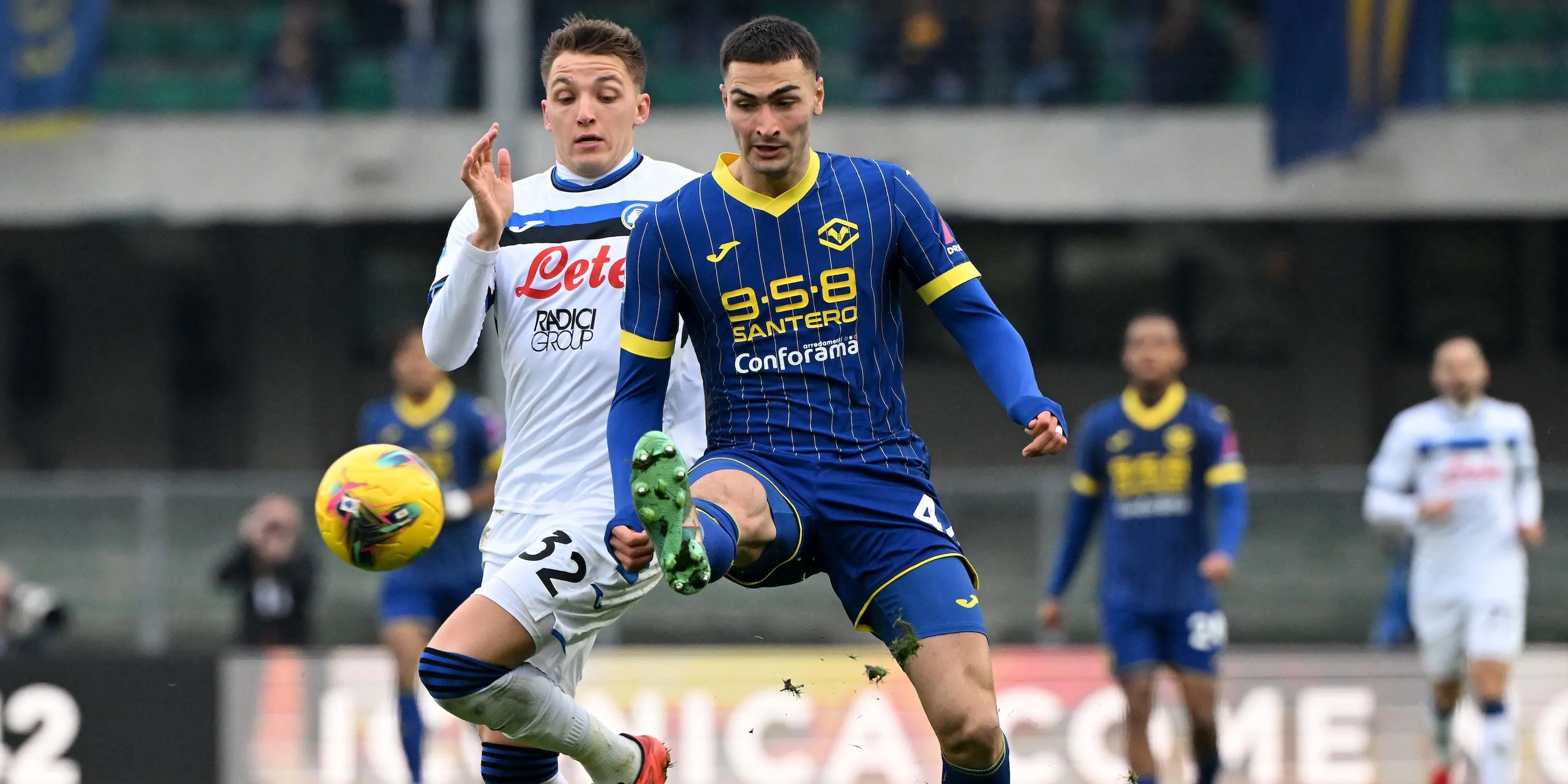 Hậu vệ Diego Coppola của Hellas Verona - mục tiêu Aston Villa