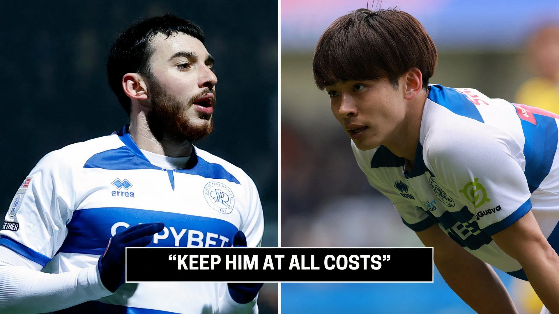 Ilias Chair và Koki Saito của QPR trên sân tập