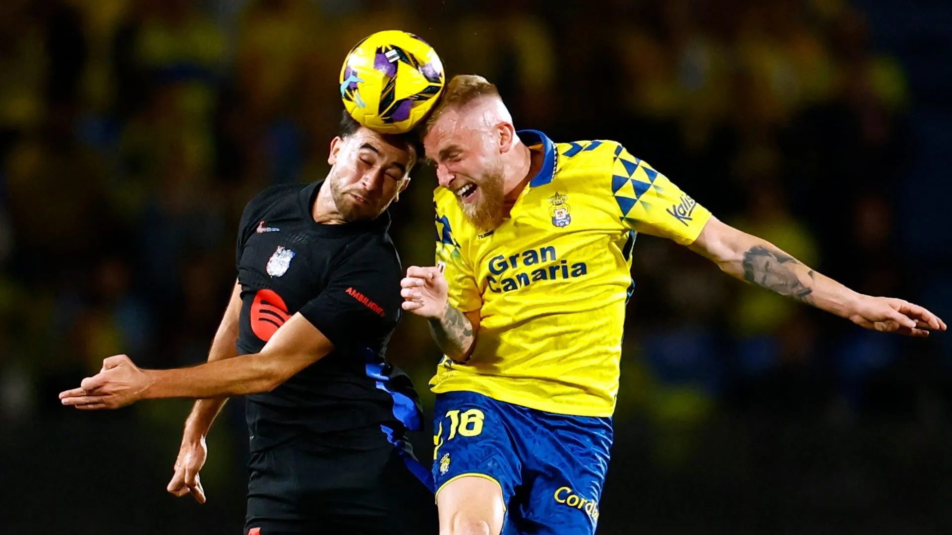 Oli McBurnie, mục tiêu chuyển nhượng tiềm năng của Sheffield United sau khi rời Las Palmas
