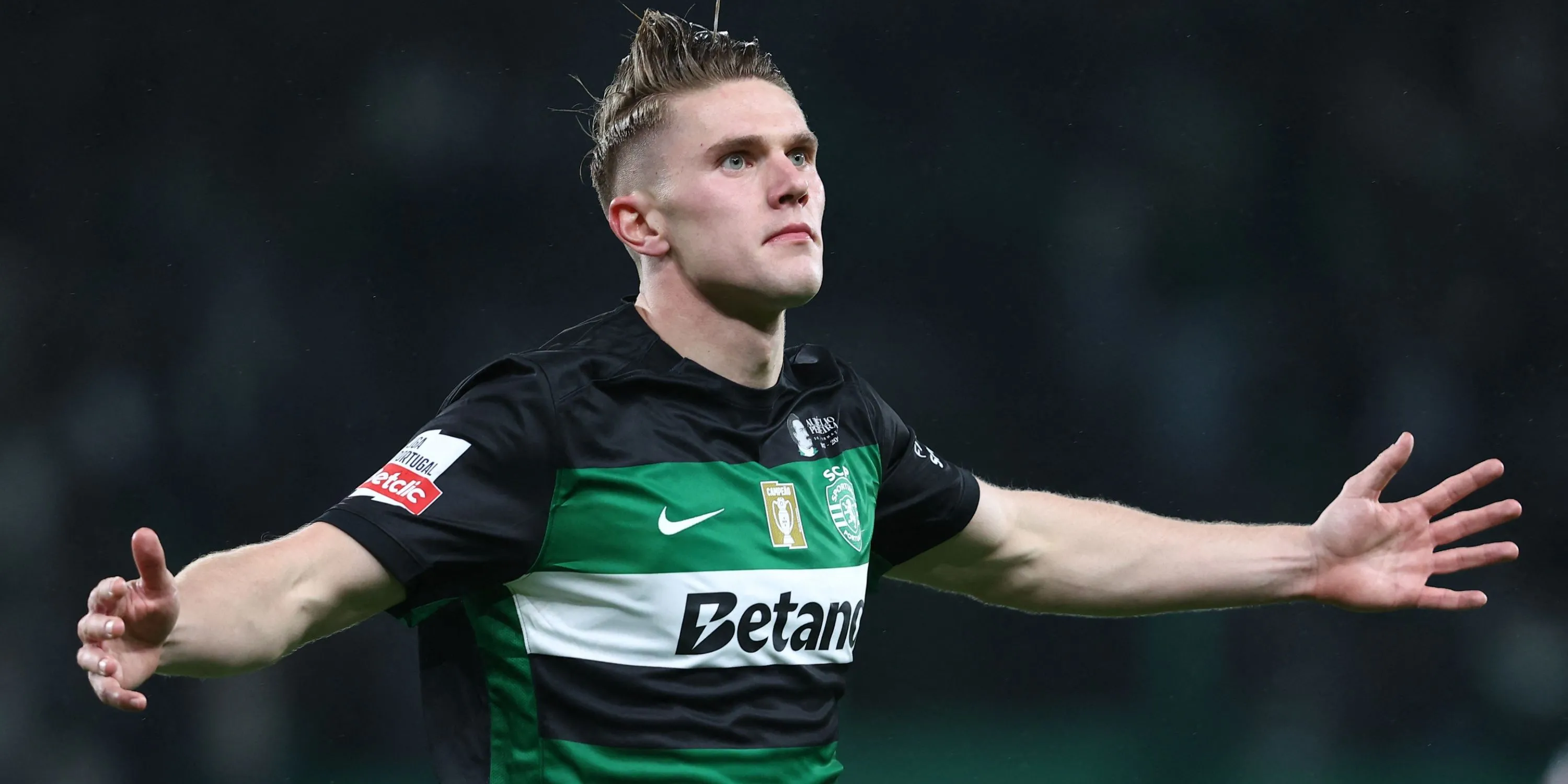 Viktor Gyokeres thi đấu nổi bật cho Sporting CP