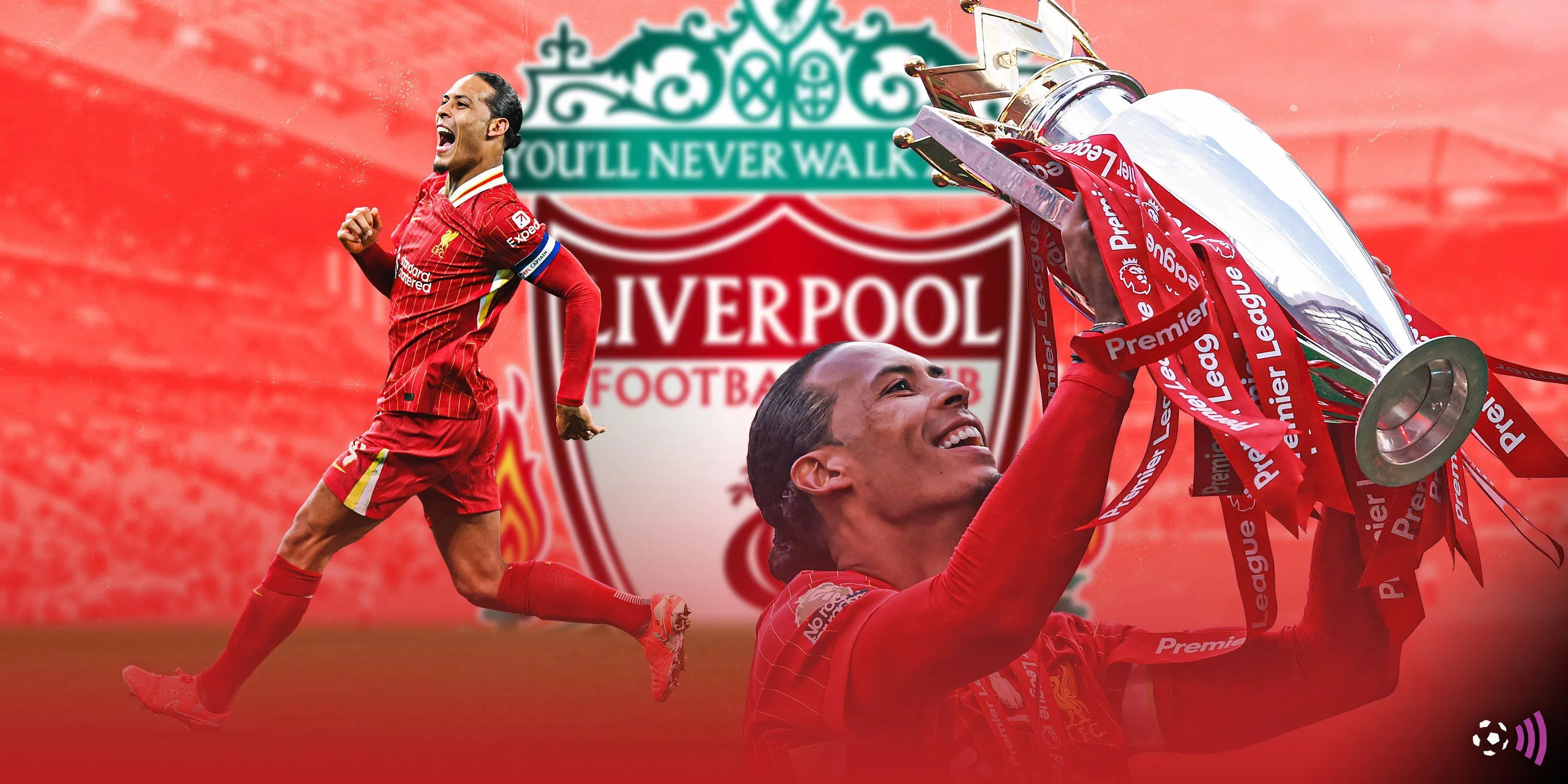 Virgil van Dijk và HLV Arne Slot của Liverpool