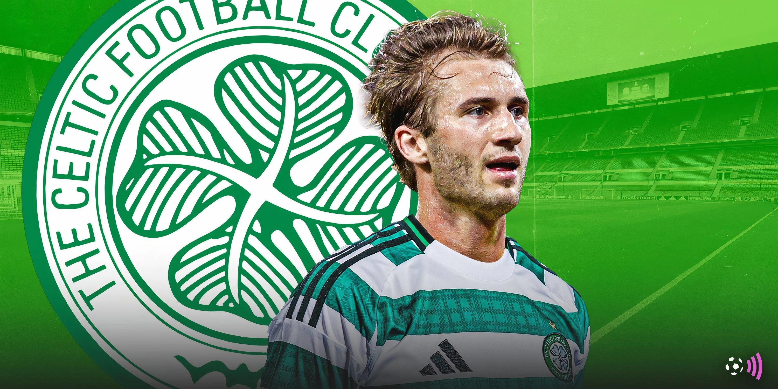 Benjamin Nygren, tân binh của Celtic, thể hiện quyết tâm tại giải VĐQG Scotland.