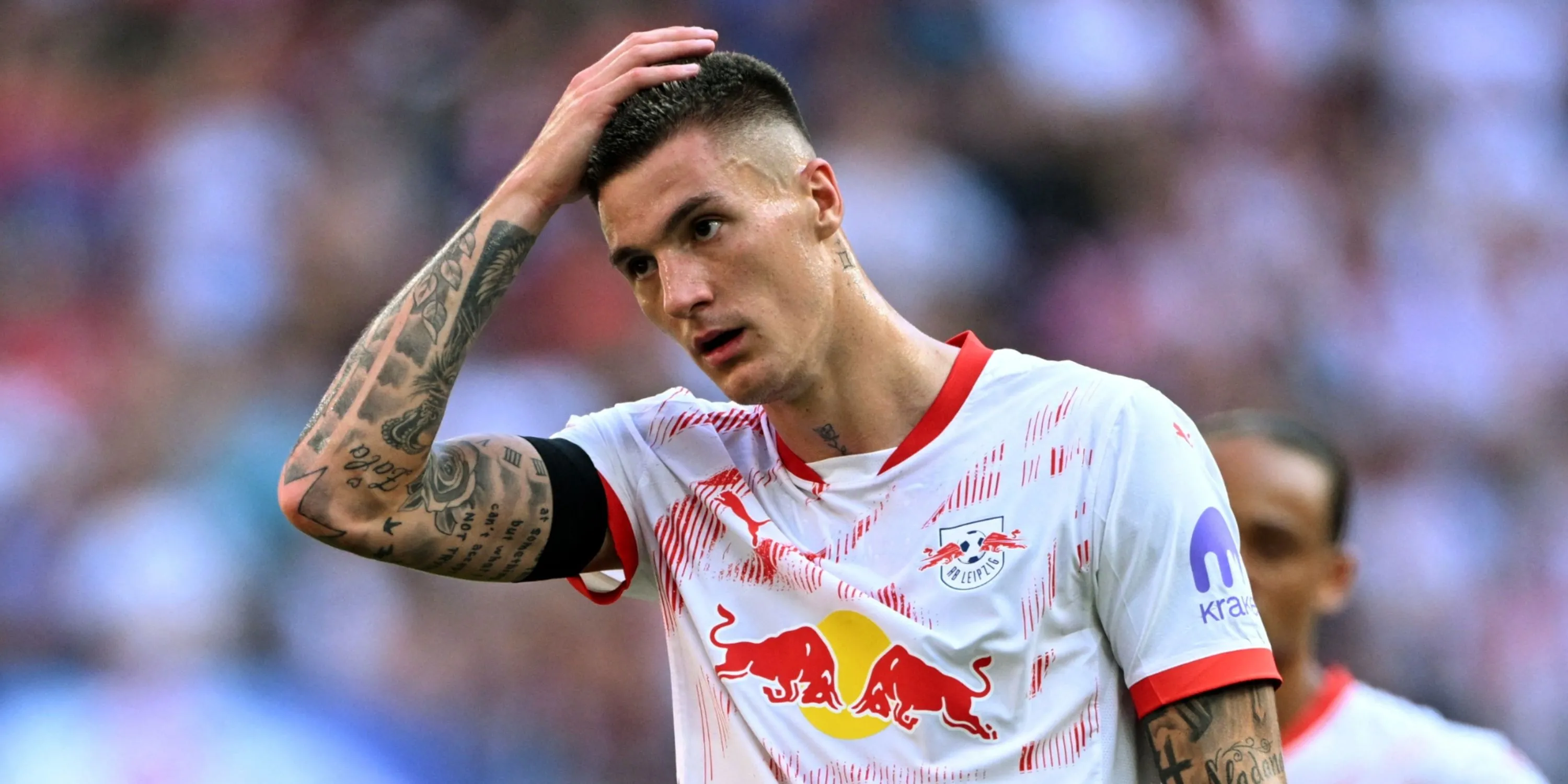 Benjamin Sesko - tiền đạo người Slovenia từng là mục tiêu chuyển nhượng của Arsenal.