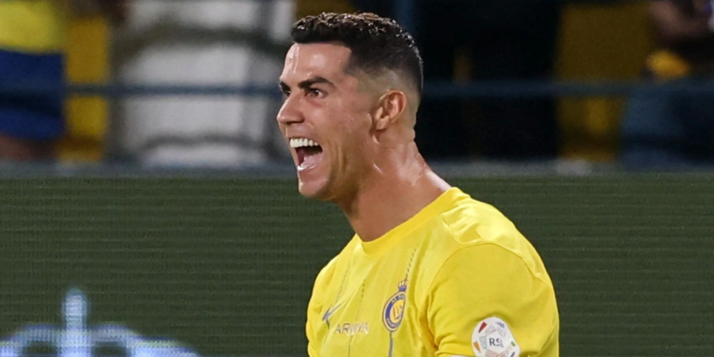 Cristiano Ronaldo thi đấu trong màu áo câu lạc bộ Al-Nassr