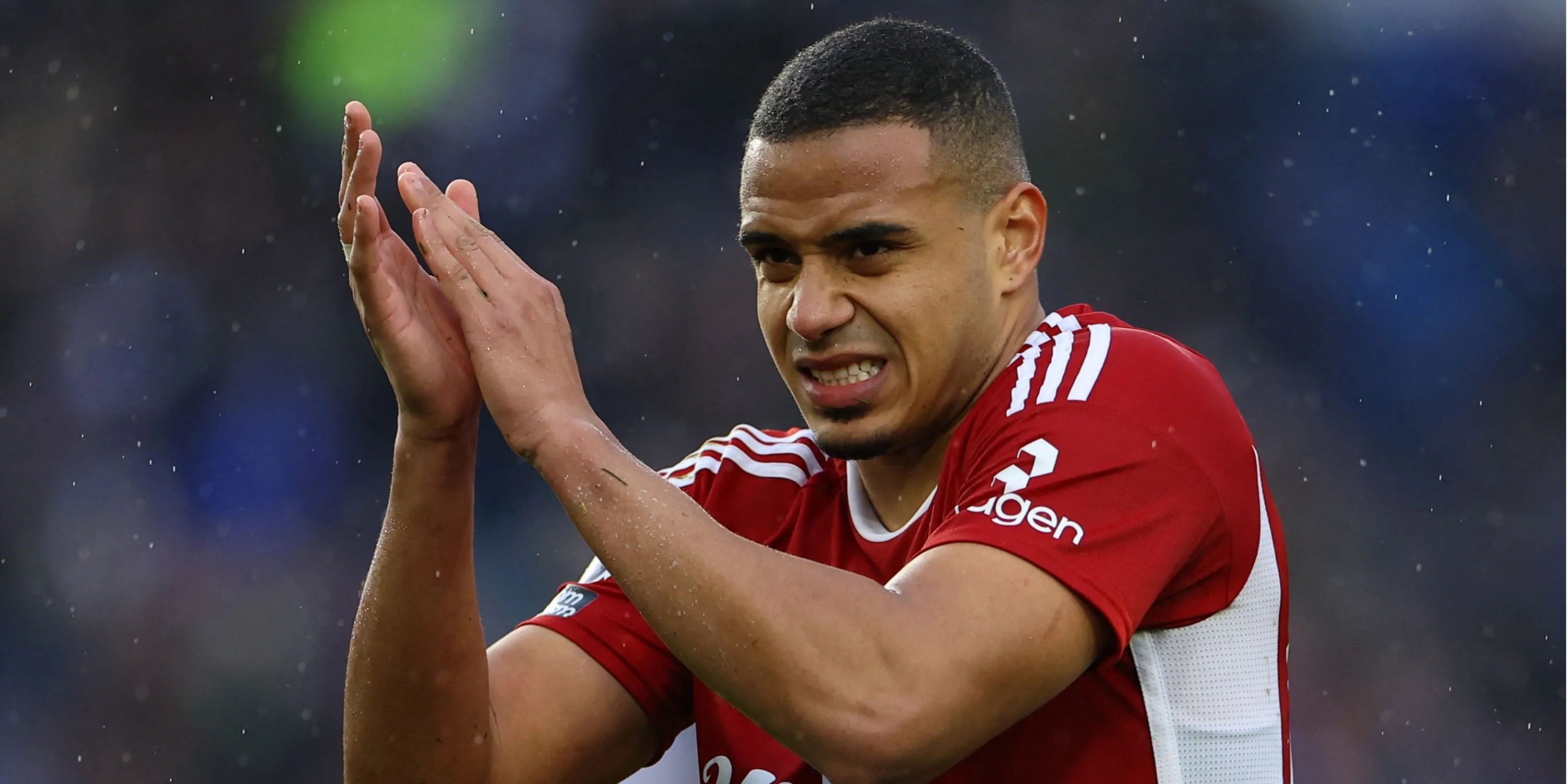 Hậu vệ Murillo của Nottingham Forest trong một trận đấu tại Ngoại hạng Anh
