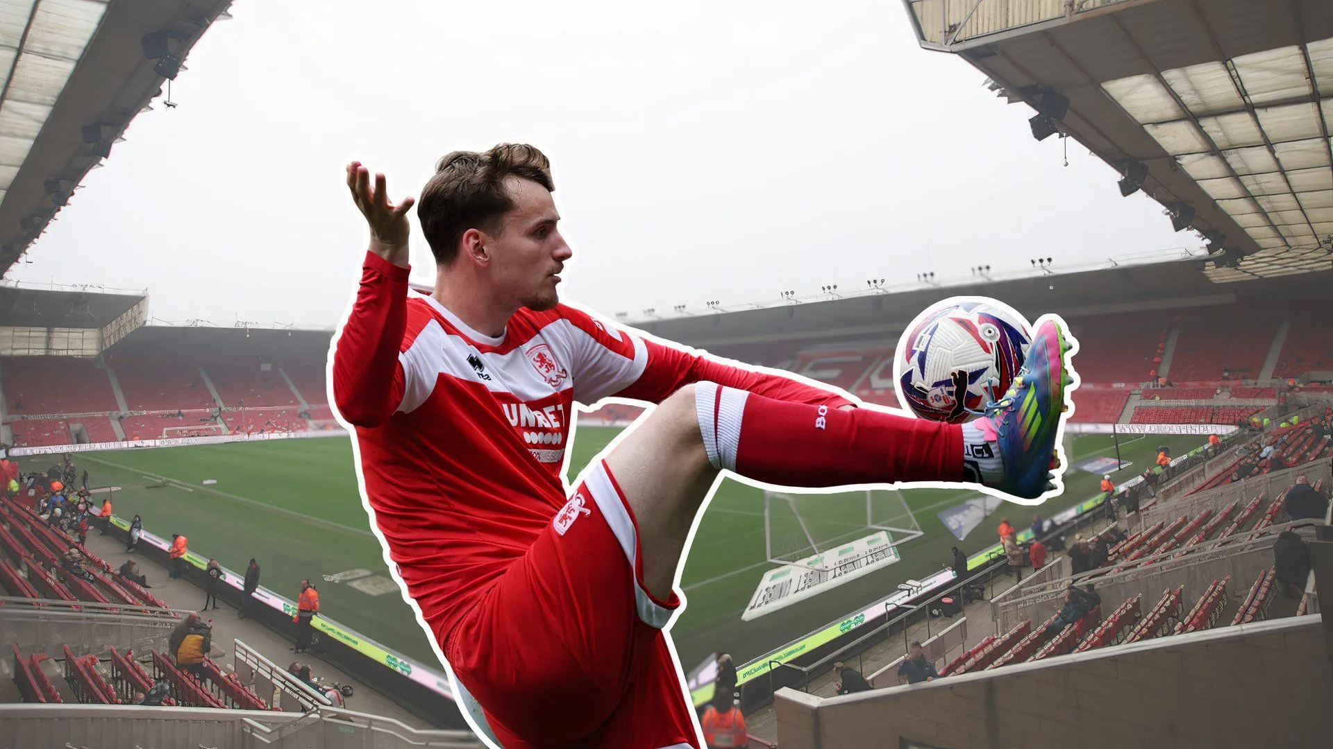Hậu vệ trẻ tài năng Rav van den Berg trong màu áo Middlesbrough, cầu thủ đang trở thành tâm điểm của thị trường chuyển nhượng hè.