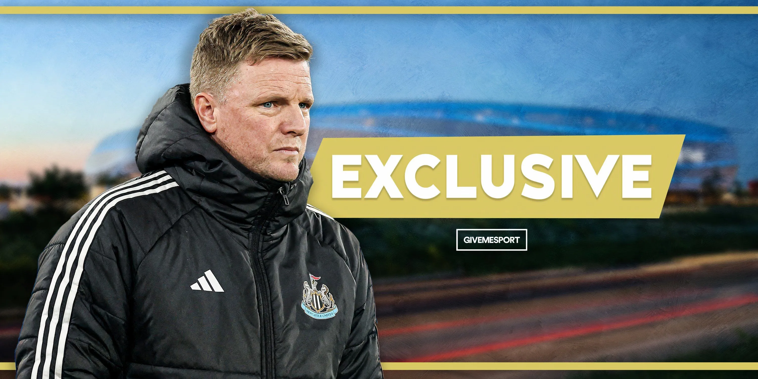 Huấn luyện viên trưởng Newcastle United Eddie Howe trên băng ghế chỉ đạo