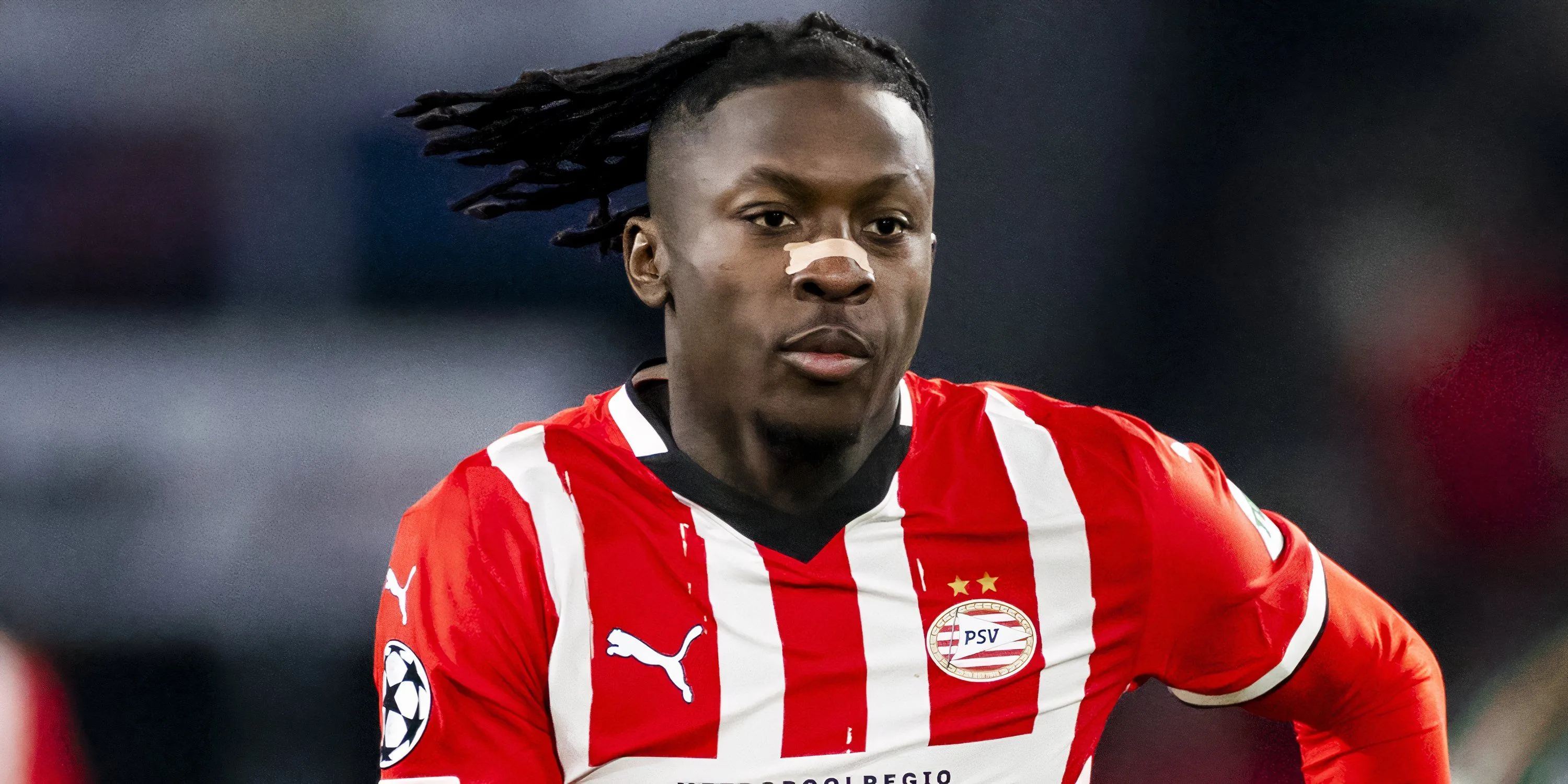 Johan Bakayoko thi đấu cho PSV Eindhoven tại Eredivisie