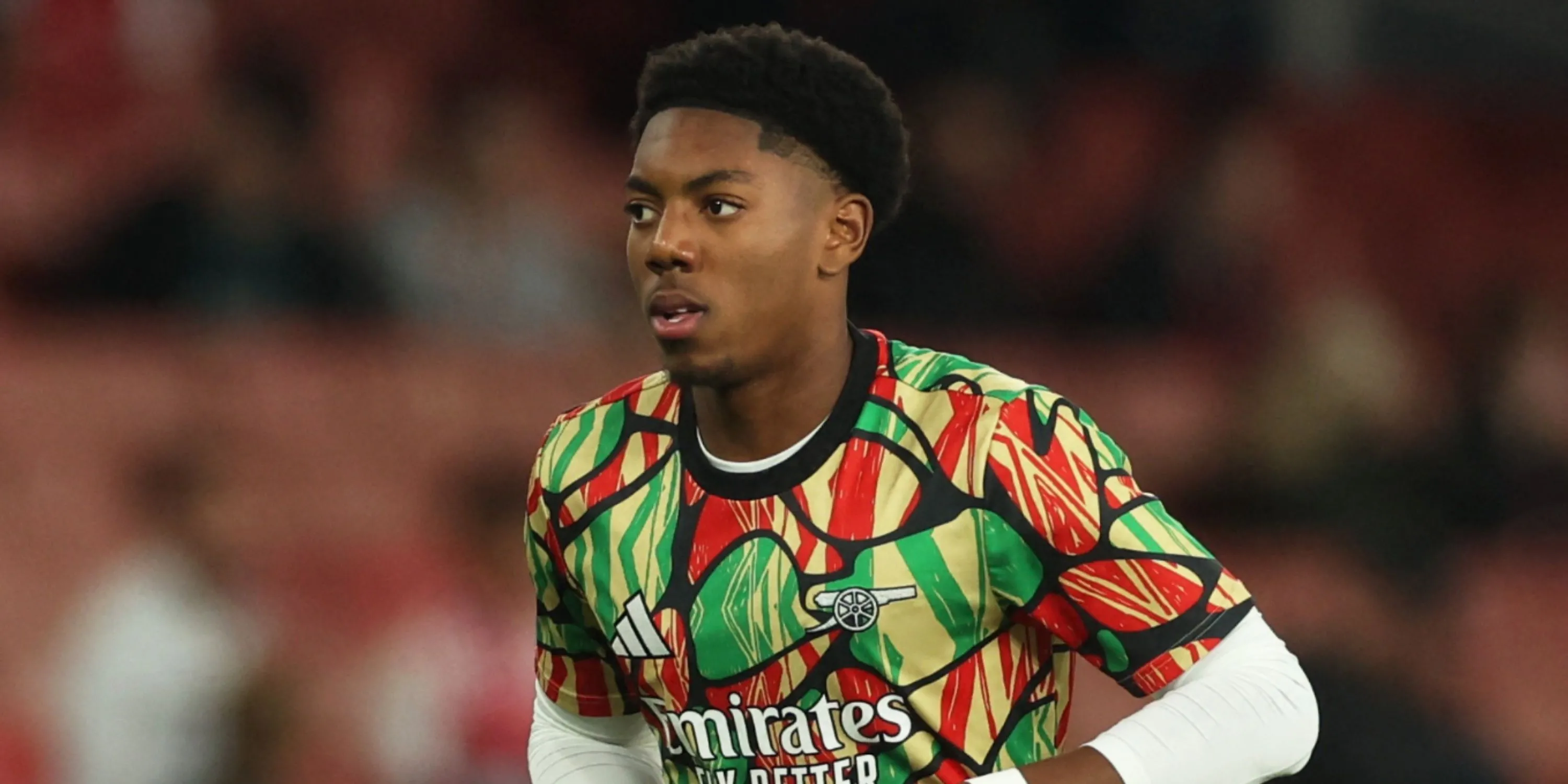 Myles Lewis-Skelly trong màu áo Arsenal, giải pháp mới cho vị trí hậu vệ trái