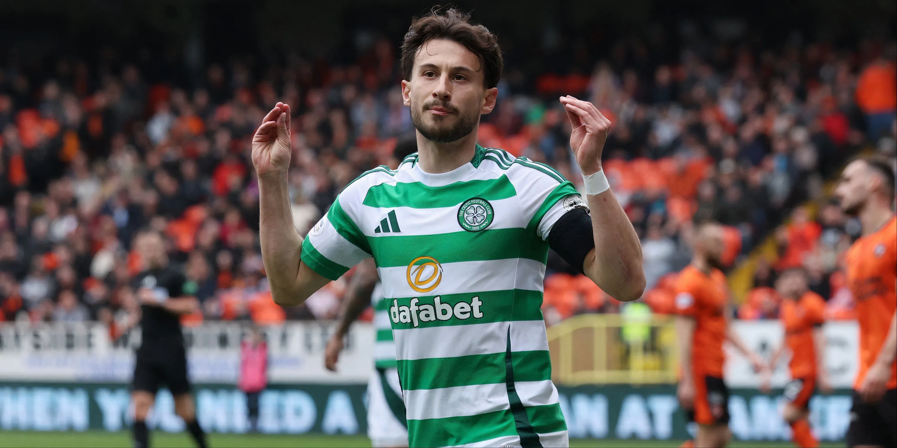 Nicolas Kuhn trong màu áo Celtic tại Ngoại hạng Scotland, mùa giải thành công rực rỡ
