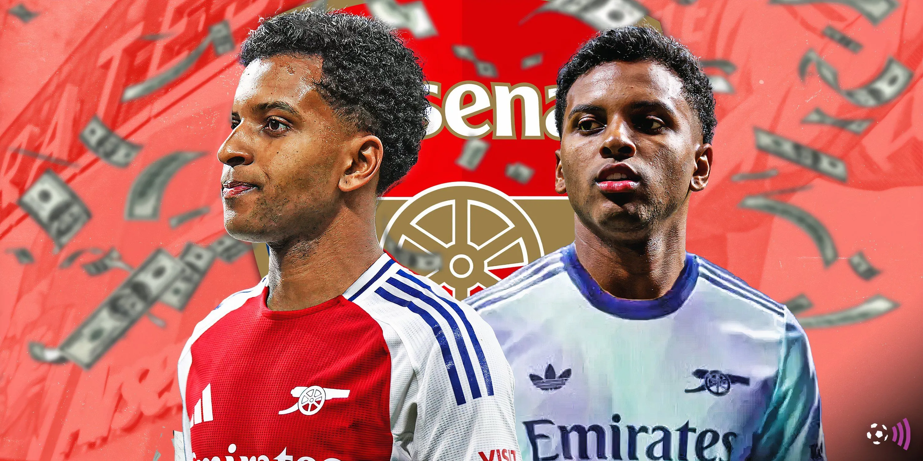 Tiền đạo Rodrygo của Real Madrid, một mục tiêu tiềm năng trong danh sách chuyển nhượng của Arsenal.