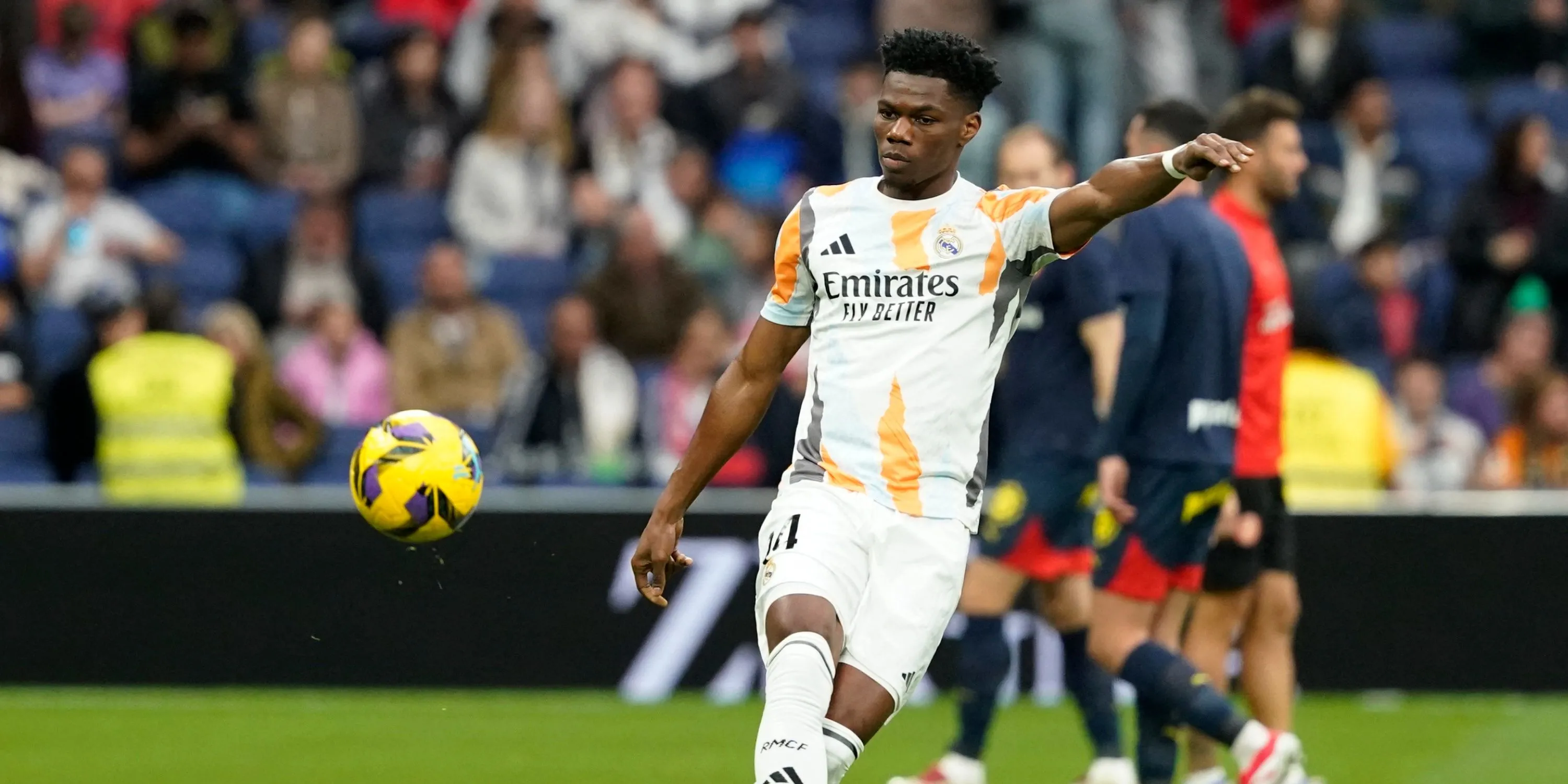 Tiền vệ Aurélien Tchouaméni của Real Madrid, mục tiêu chuyển nhượng MU