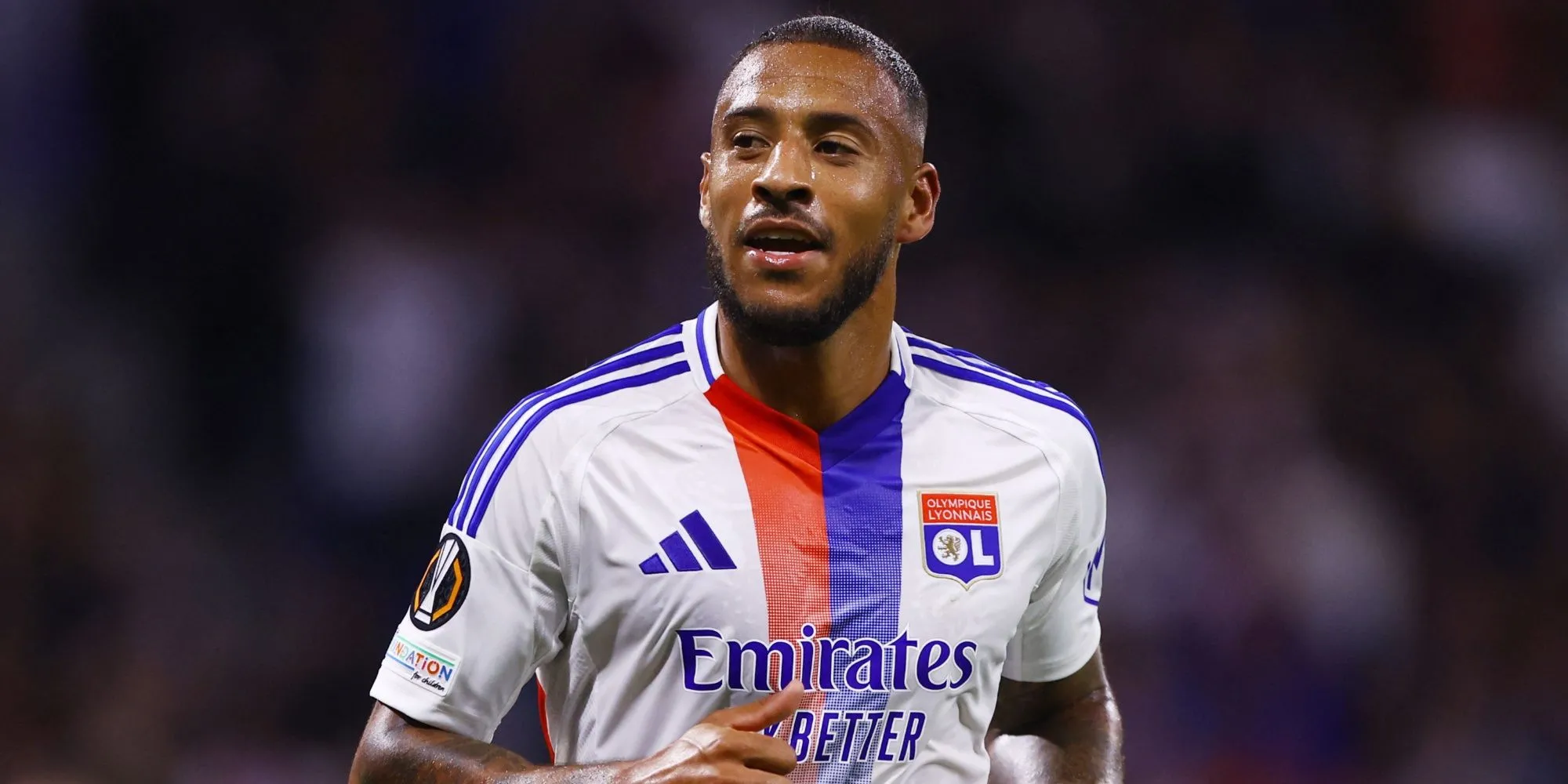 Tiền vệ Corentin Tolisso trong màu áo Lyon, mục tiêu chuyển nhượng tiềm năng của Manchester United.