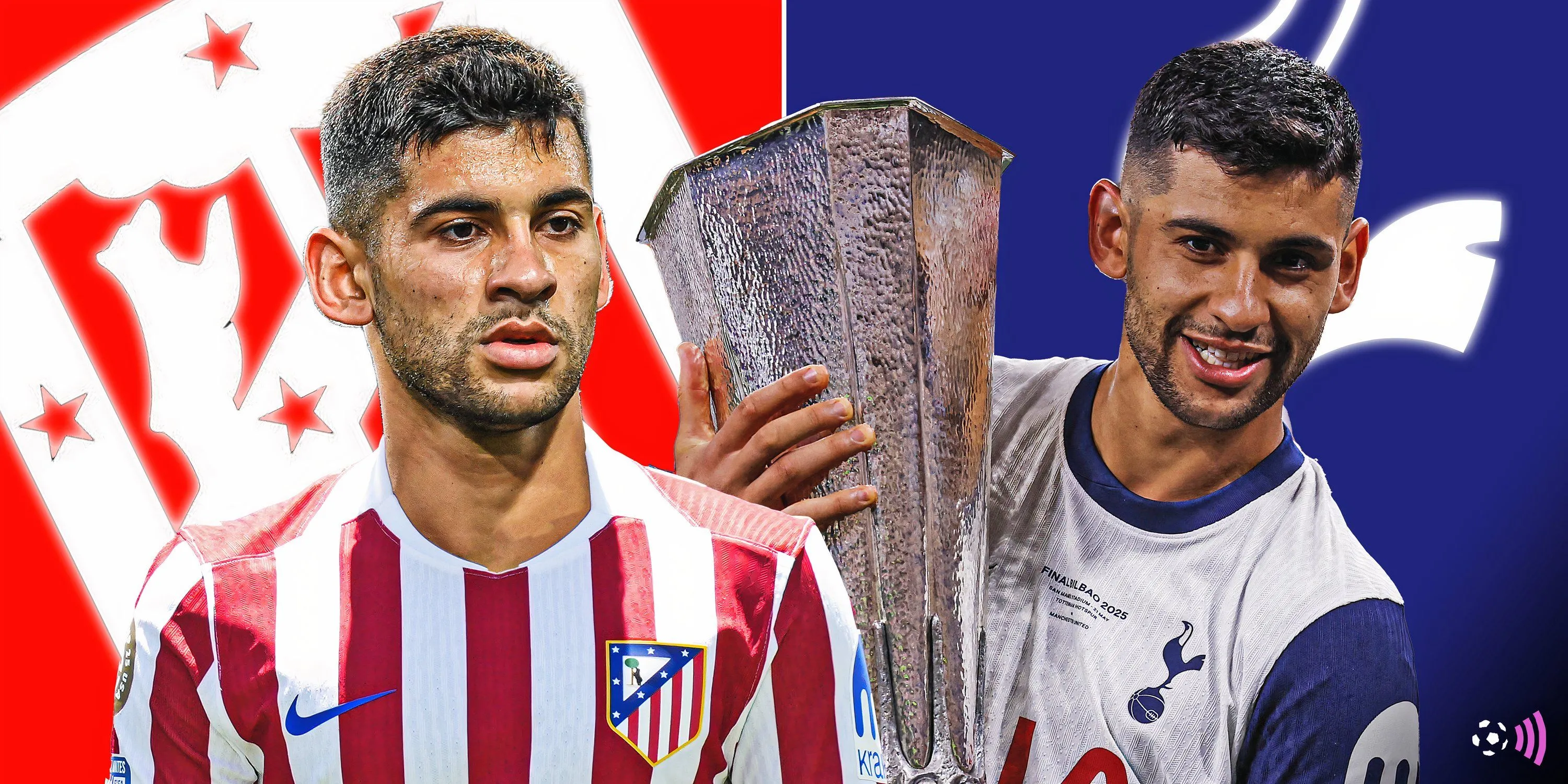 Trung vệ Cristian Romero của Tottenham được Atletico Madrid theo đuổi