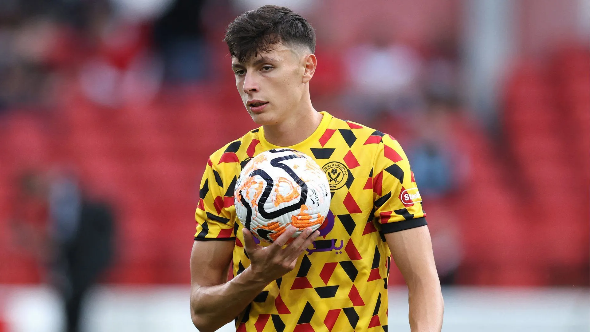 Anel Ahmedhodzic trong màu áo Sheffield United chuẩn bị chuyển đến Feyenoord