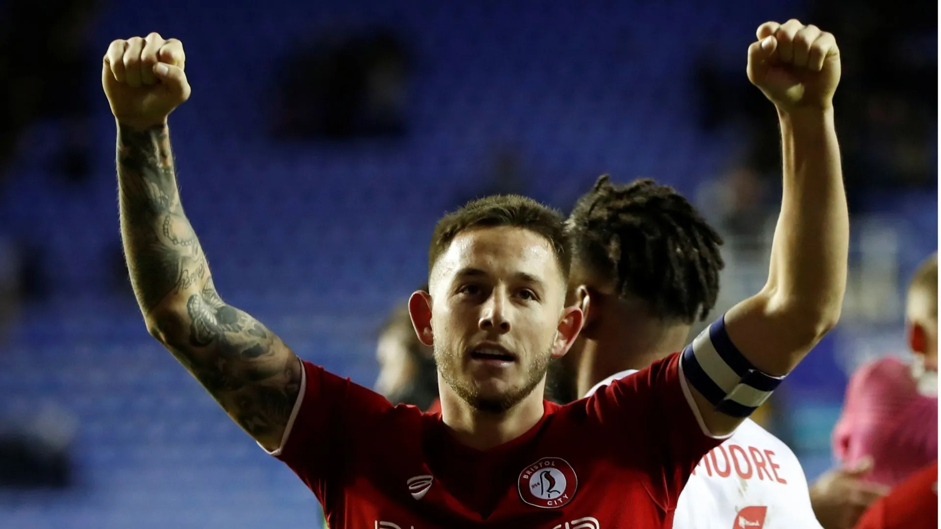 Josh Brownhill trong màu áo Bristol City, mục tiêu chuyển nhượng của Ipswich Town