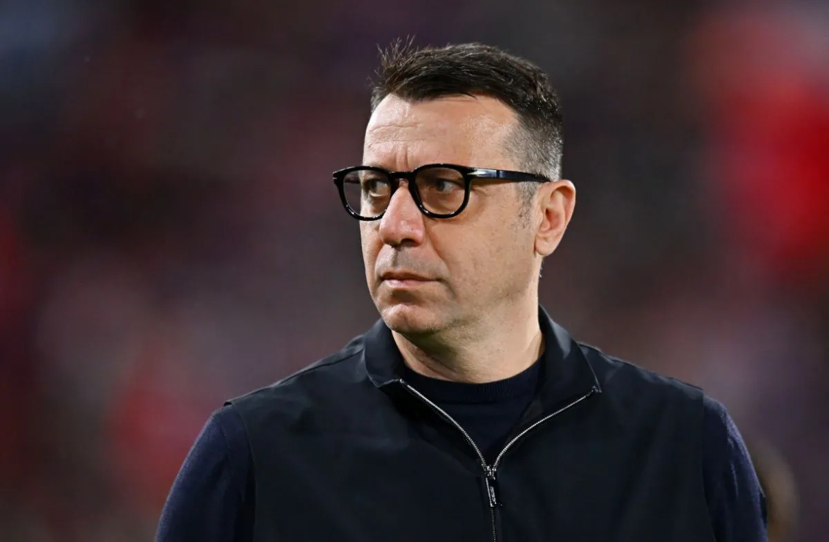 Huấn luyện viên Roberto D'Aversa của Empoli chỉ đạo trận bán kết Coppa Italia giữa Bologna FC và Empoli tại sân Renato Dall'Ara, Bologna